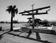 Palm and Gas Station