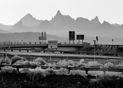 Road Signs and Mountains